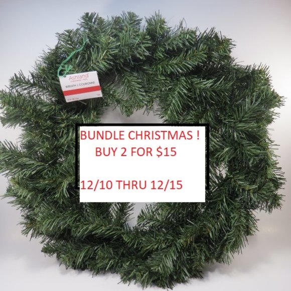 Pine Wreath - 18 inch - Picture 1 of 5